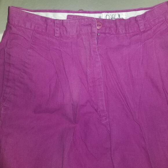 Ladies casual pants. size 10, Rafaella , vintage 80's . Pleated front - Picture 5 of 9